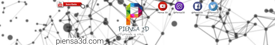 Piensa 3D Аватар канала YouTube