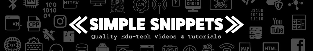 Simple Snippets رمز قناة اليوتيوب