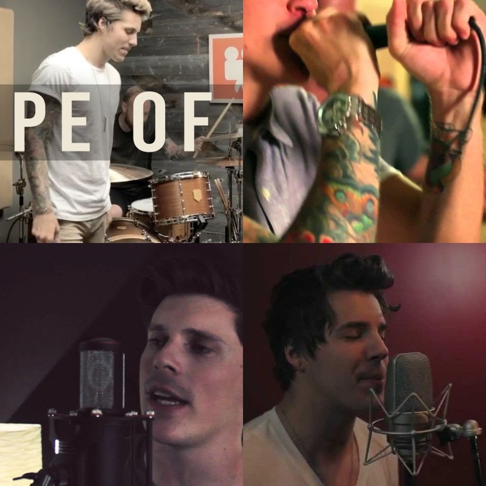 Rock/Emo/metal covers of pop and country songs