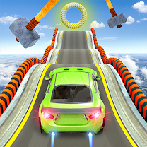 Crazy Car Driving: Complete the track