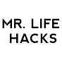 MR. LIFE HACKS shorts logo