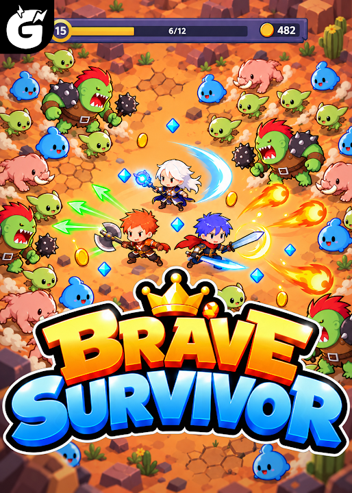 Brave Survivor! — cover art