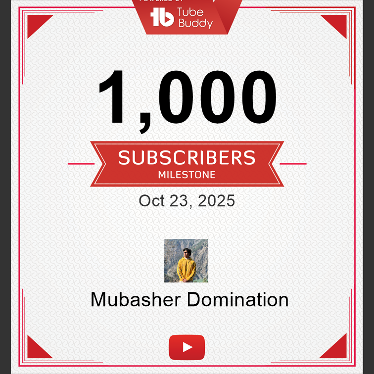 Post from Mubasher Domination