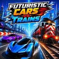 Futuristic Cars vs Trains icon