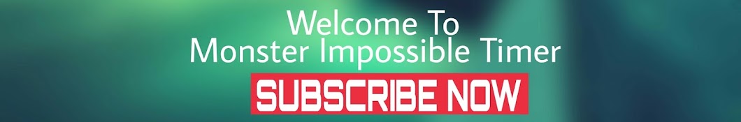 Monster Impossible Timer Avatar canale YouTube 