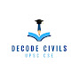 DecodeCIVILS With Mudit Jain logo