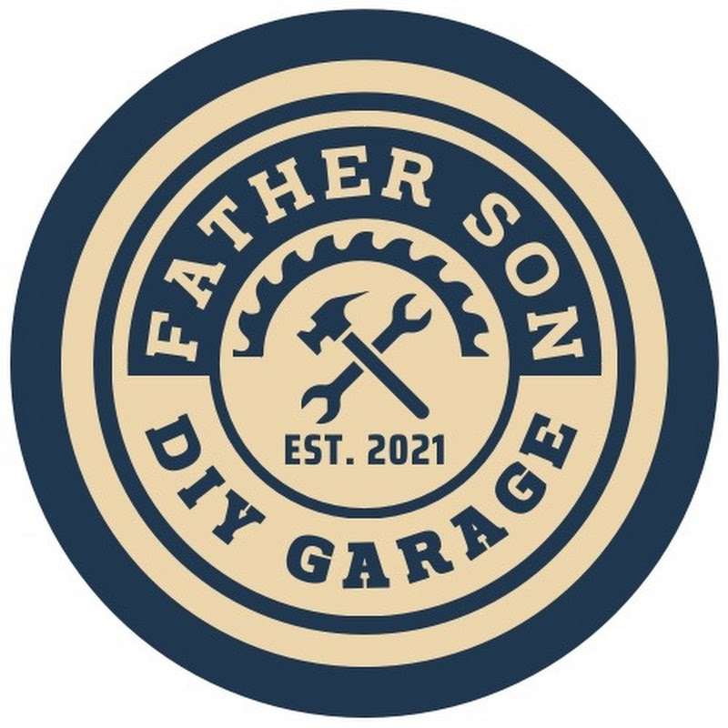 Father Son DIY Garage Logo