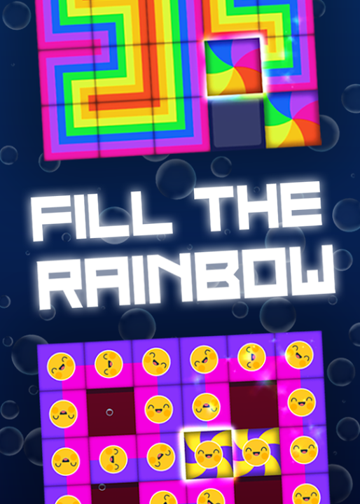 Fill the Rainbow - Flow Puzzle — cover art