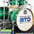 Multitrack digital drum studio