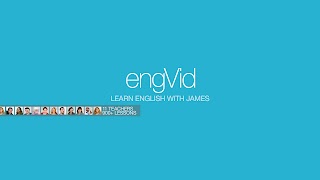 Заставка Ютуб-канала «ENGLISH with James · engVid»