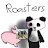 Panda and bunny the roaster