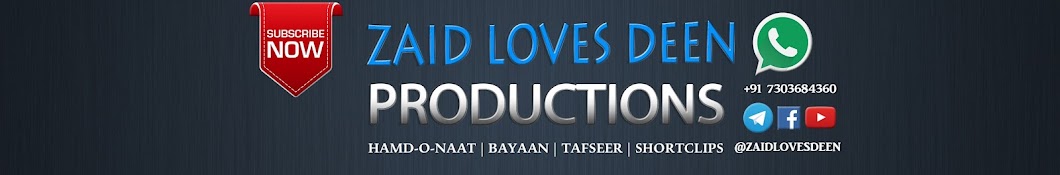 Zaid Loves Deen Productions Awatar kanału YouTube