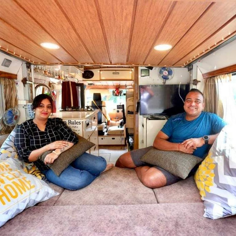 vanlife indiancouple