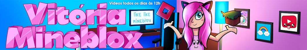 VitÃ³ria MineBlox YouTube 频道头像