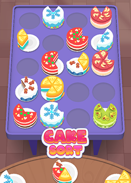 Cake Sort: Color Puzzle Game — cover art