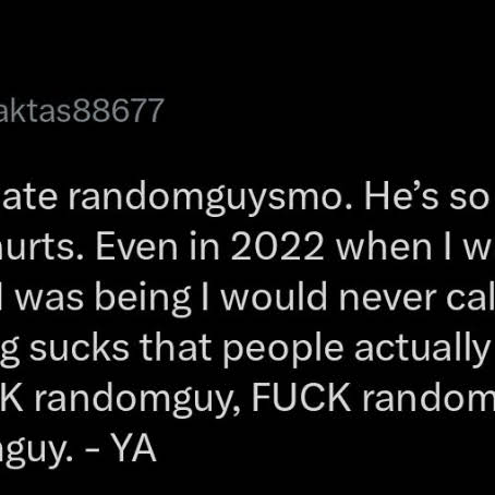 Post from Random Guy