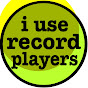 i use record players logo