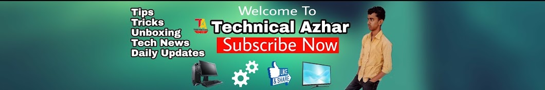 Technical Azhar رمز قناة اليوتيوب
