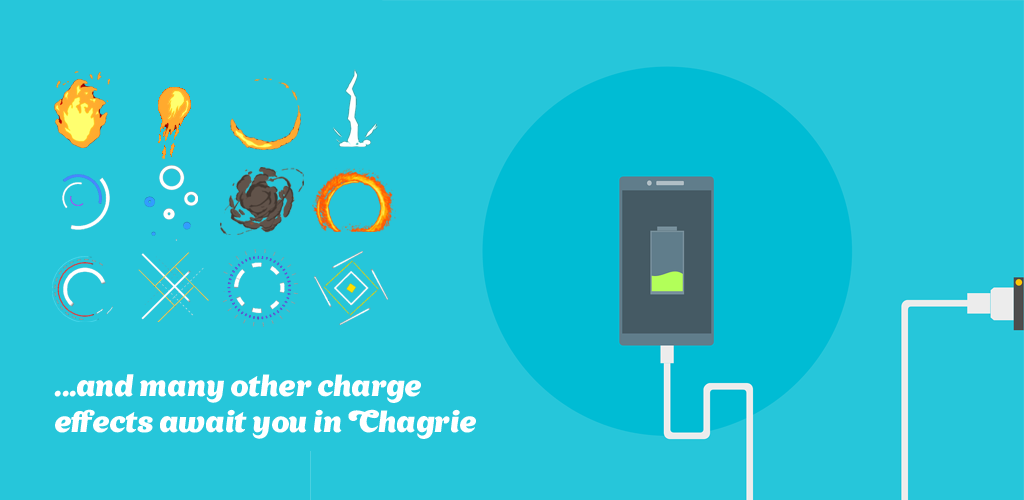Battery Charging Animation Effects — Chargie APK download | Small Apps Inc