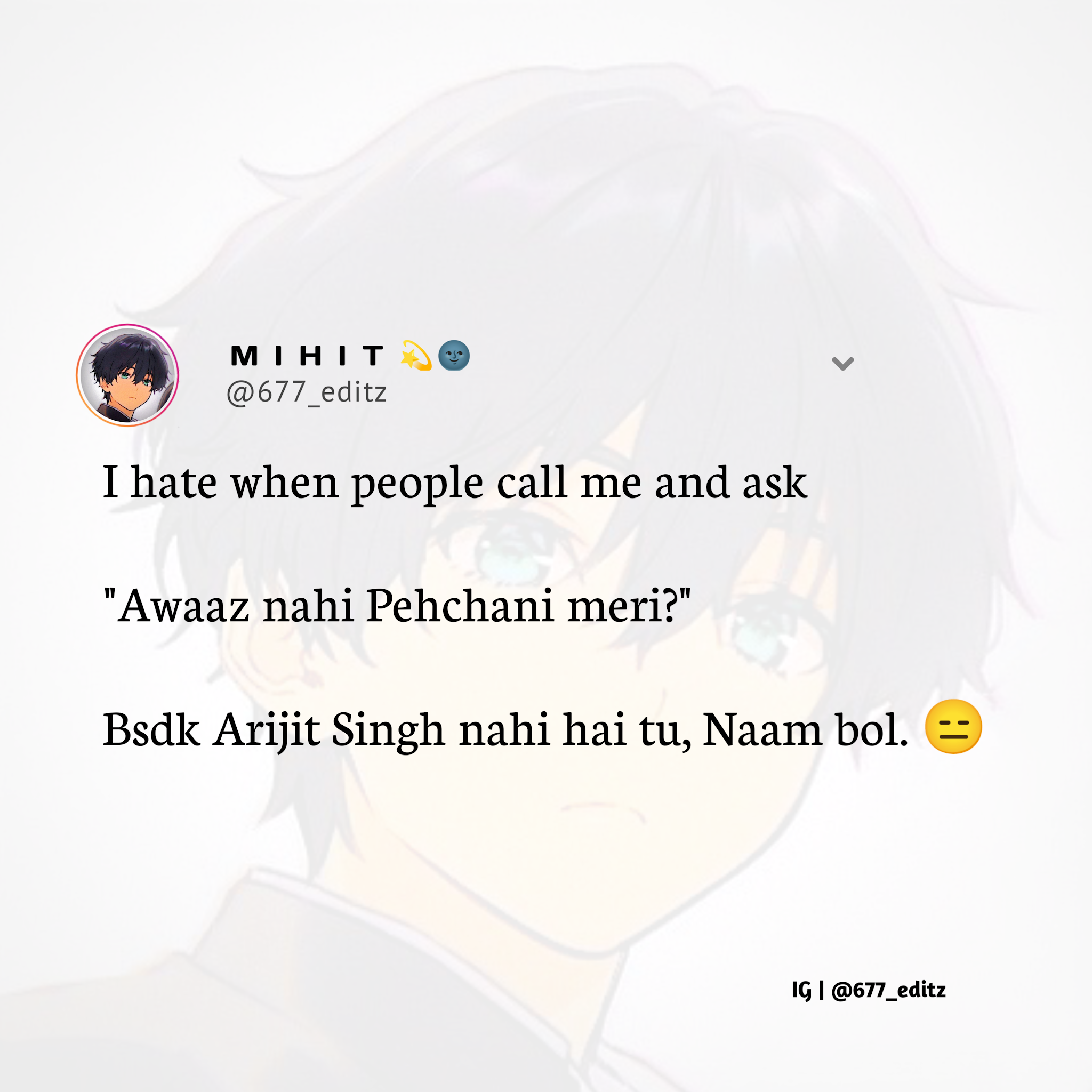 Post from 677 editz