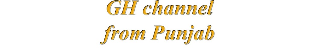 GH Channel Punjab YouTube 频道头像