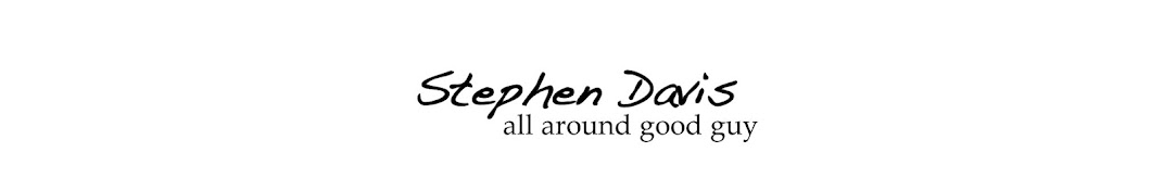 Stephen Davis YouTube kanalı avatarı