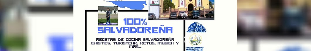 100% SALVADOREÃ‘A YouTube 频道头像