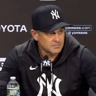Aaron Boone explica a decisão de deixar Aaron Judge fora da lista do ALDS