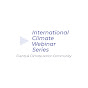 International Climate Webinar Series logo