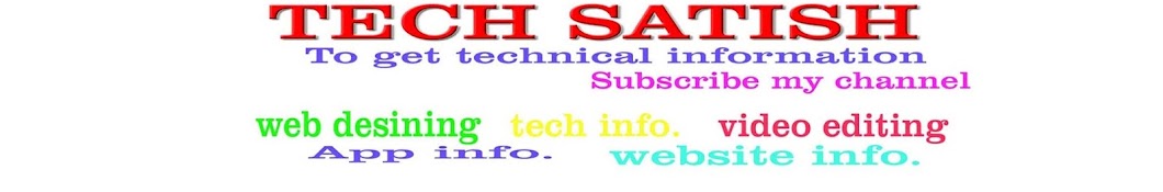 Tech Satish YouTube channel avatar