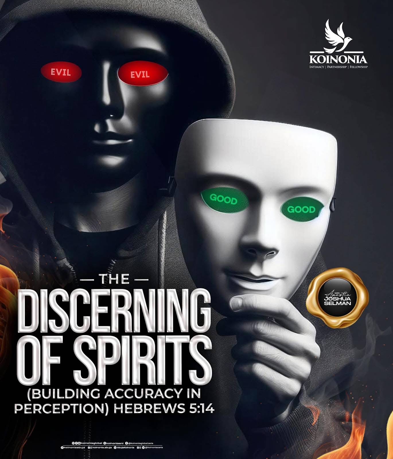 Discerning of spirits by apostle joshua selman