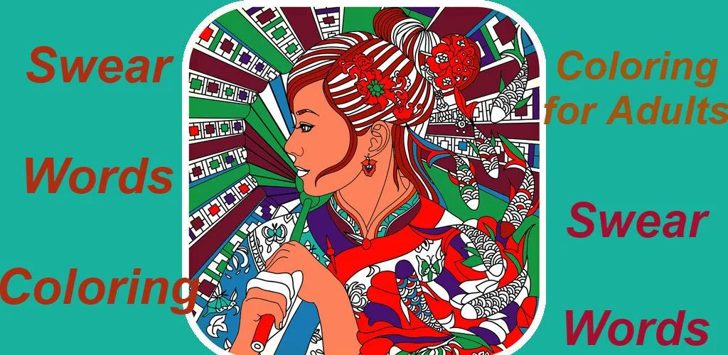 Download Color By Number Swear Words Coloring Book Of Adult Apk