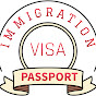Immigration Visa  Passport logo