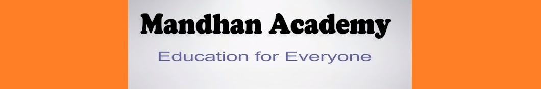 Mandhan Academy YouTube channel avatar