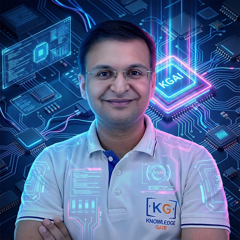 KnowledgeGATE by Sanchit Sir Logo