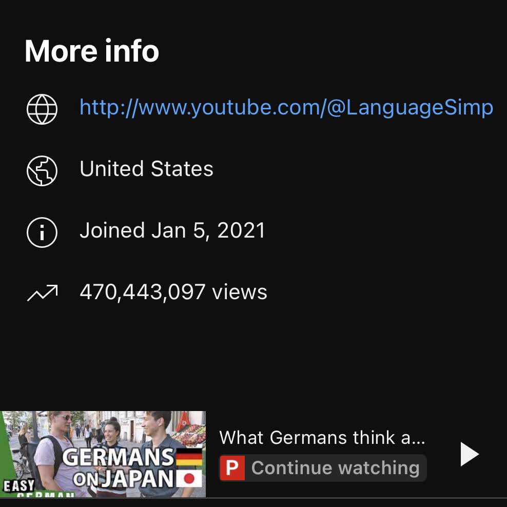 Post from Language Simp