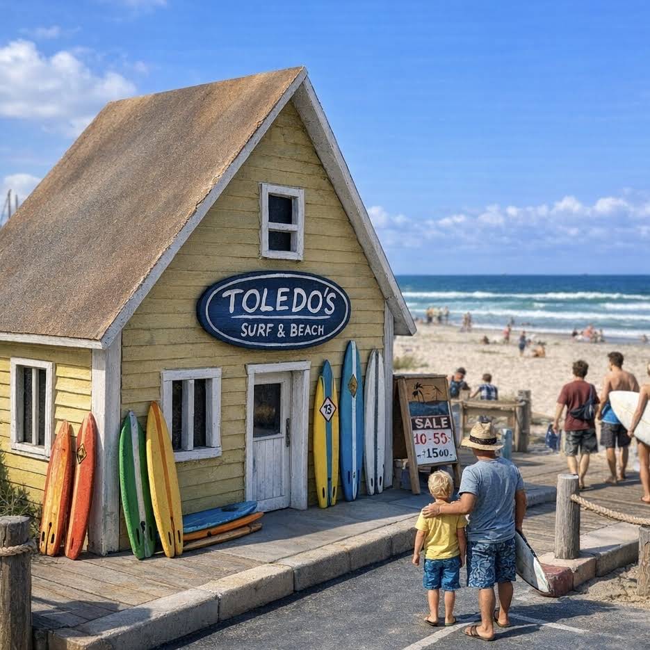 【 アメリカン雑貨 】 サーフショップ／ミニチュア／ビーチ YouTube