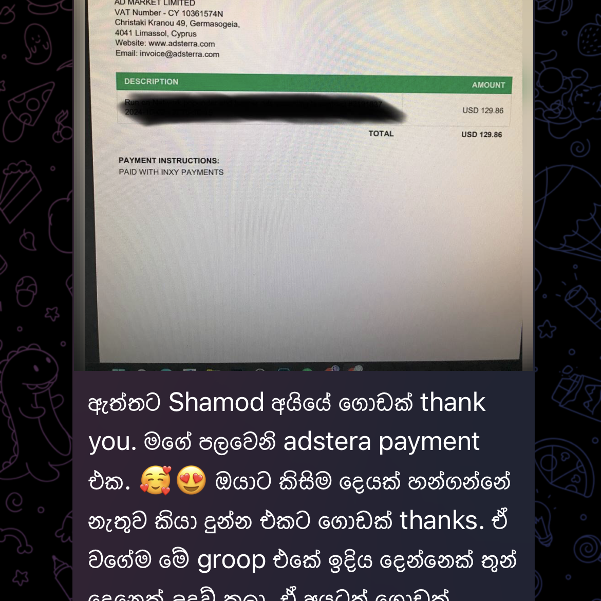 Post from Shamod Firezz