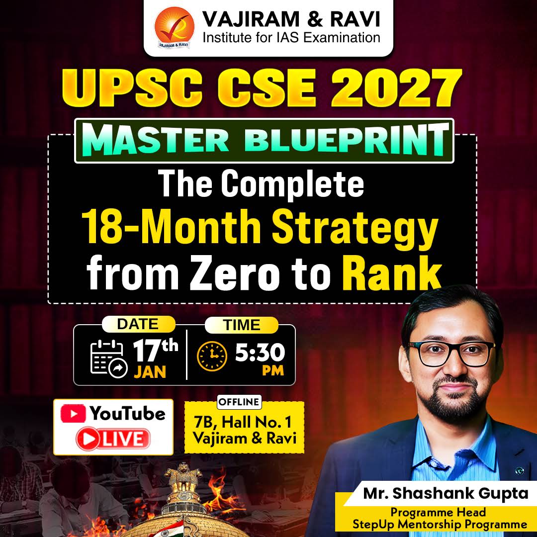 Post from Vajiram and Ravi Official