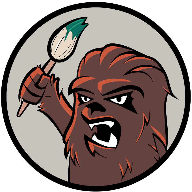 Chewie Painting