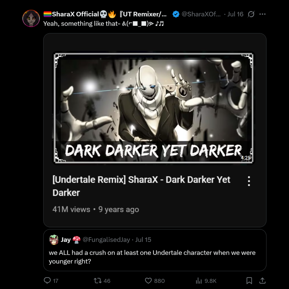 Post from SharaX Official