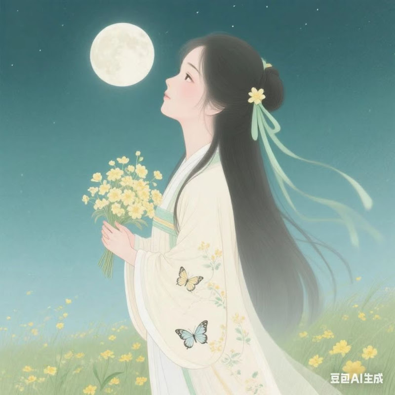 枕月故事盞 Logo