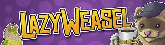 Lazy Weasel banner