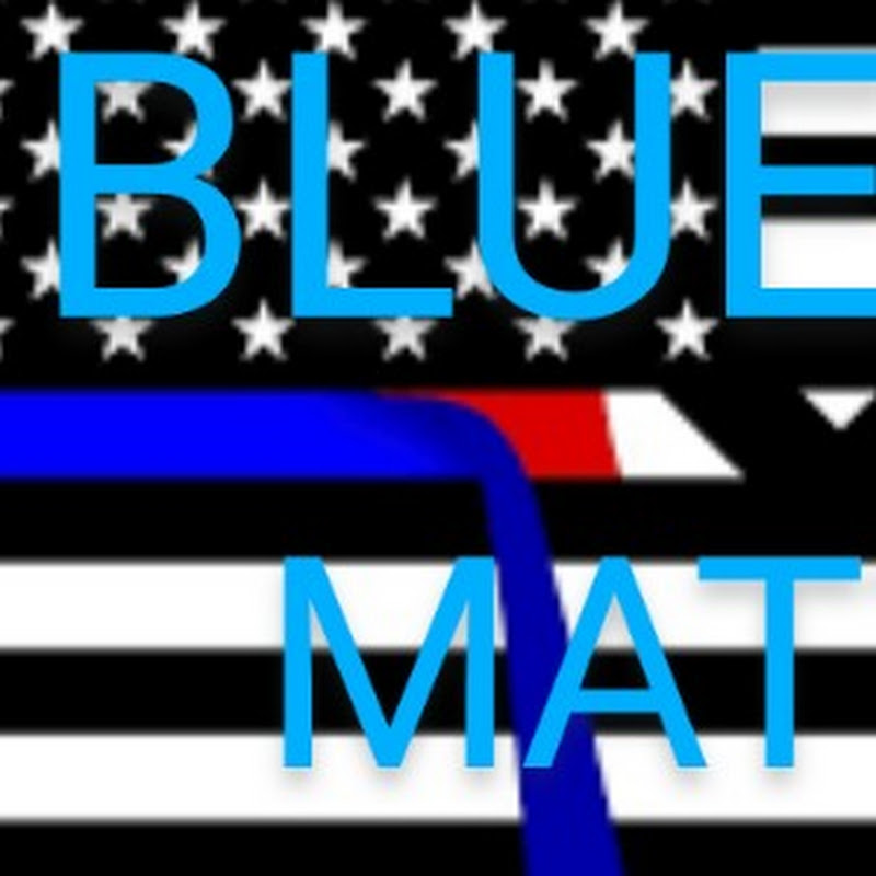 blue lies matter icon