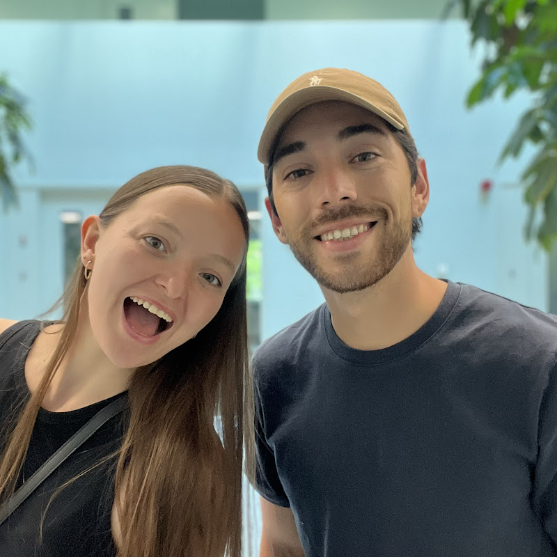 Hugo y Milu de viaje