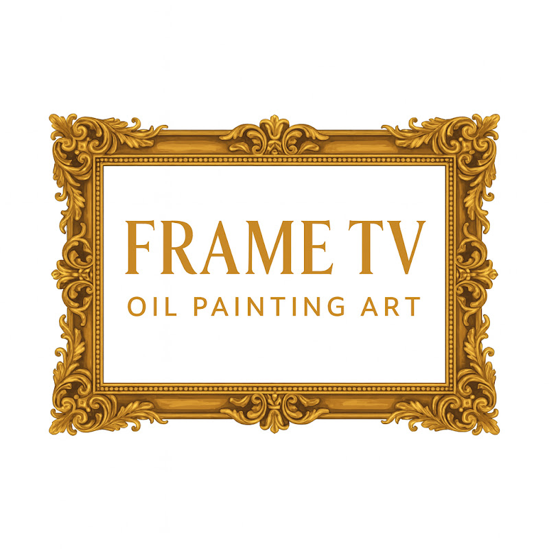 Frame TV Oil Painting Art