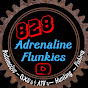 828 Adrenaline Flunkies logo
