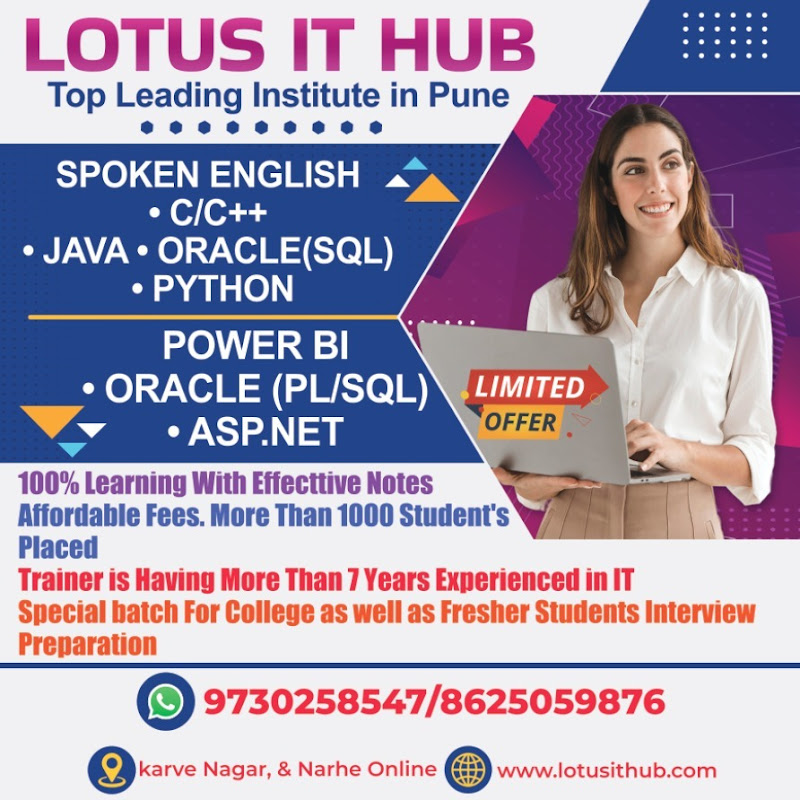 Lotus IT Hub training institute Logo
