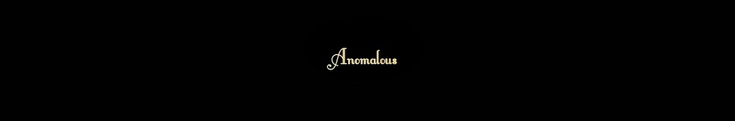 Anomalous Films Avatar canale YouTube 