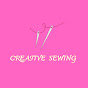 Creative sewing logo